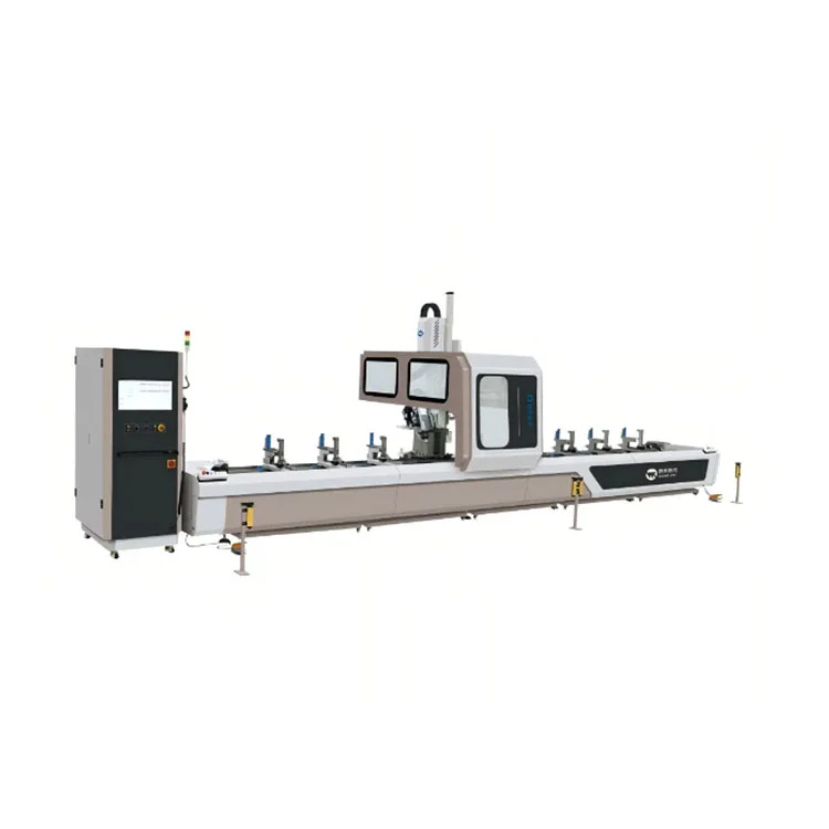 4-axlig CNC Curtain Wall Drilling Milling Center