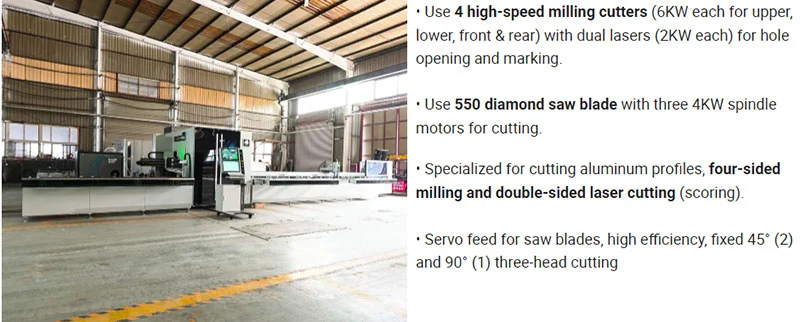 1axis Cnc Aluminum End Milling Machine For Thermal Break Window Mullion